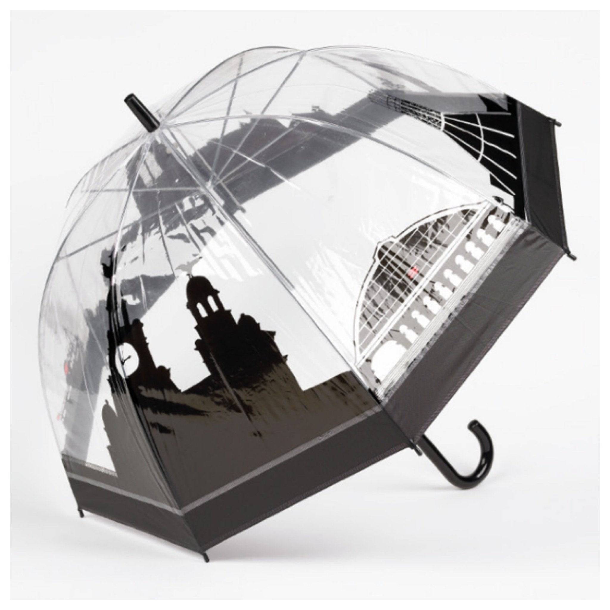 City Skyline Clear 2024 Dome Umbrella