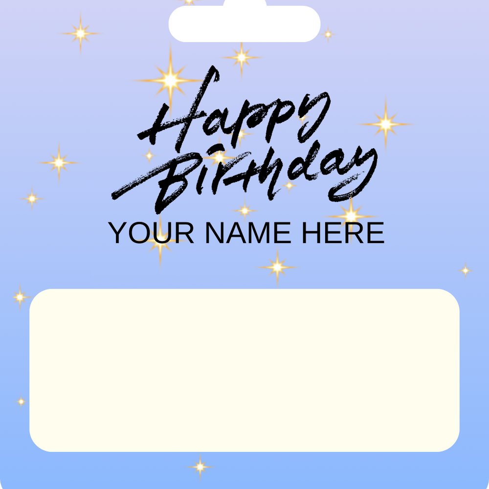 
                  
                    Personalised Happy Birthday Money Holder
                  
                