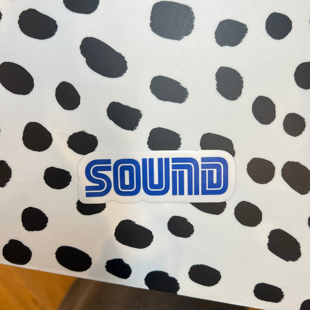 
                  
                    Sound Retro Waterproof Sticker
                  
                