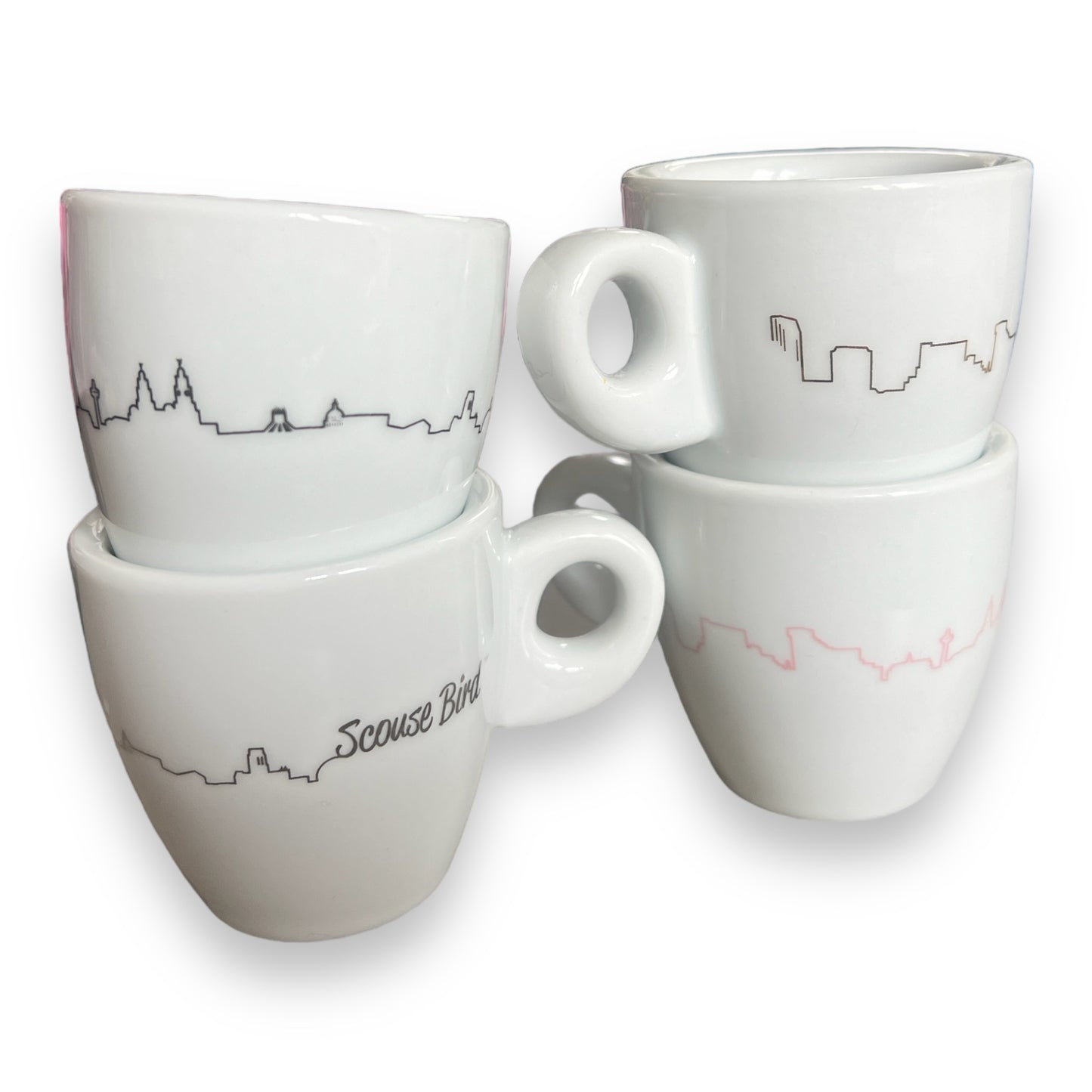 Scouse Bird Skyline Espresso Cup