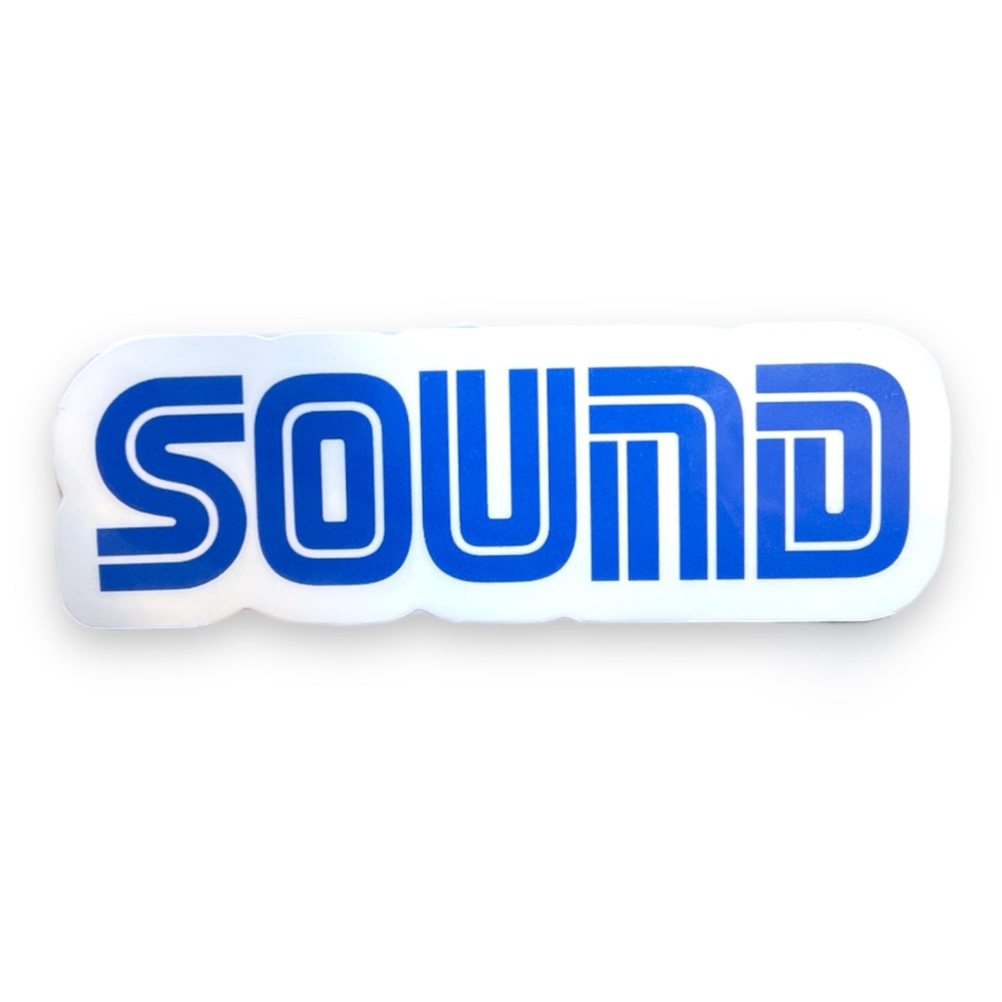 Sound Retro Waterproof Sticker