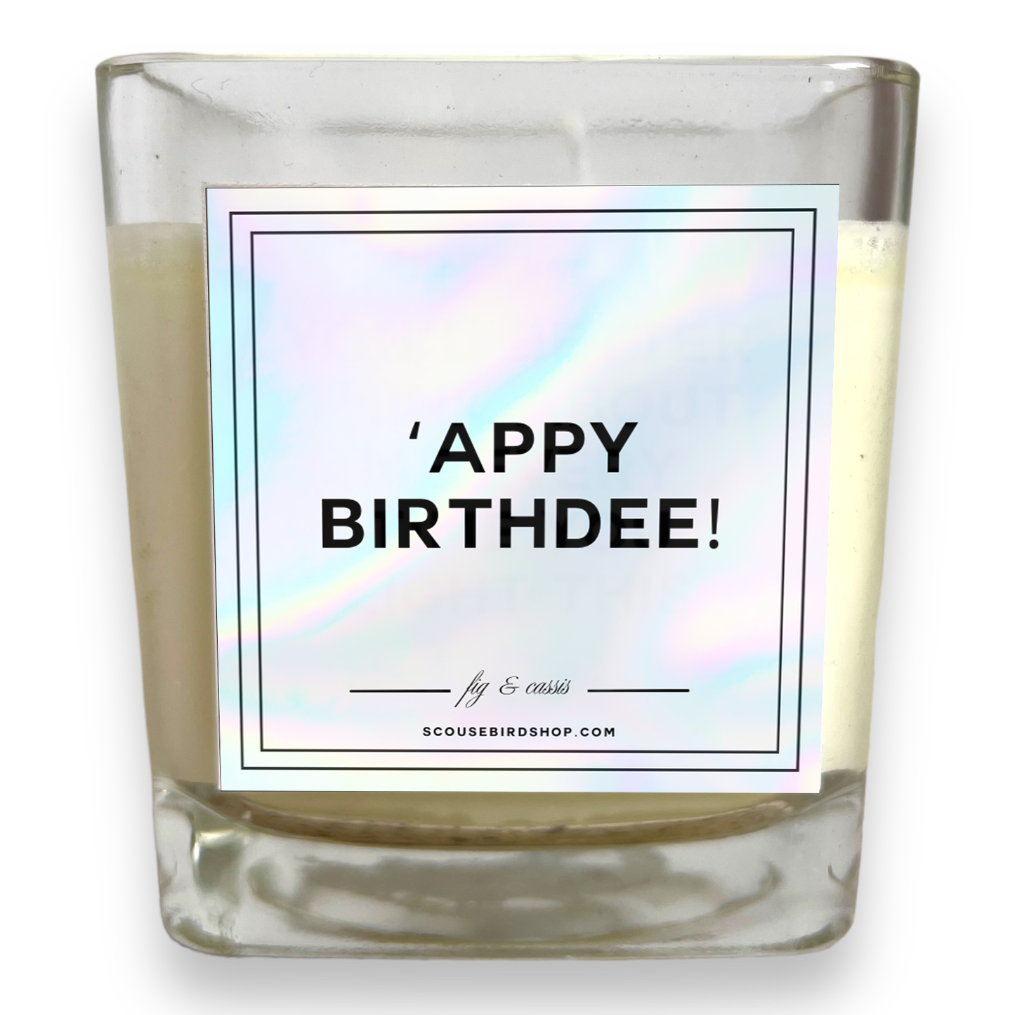 Soy Candle - Appy Birthdee