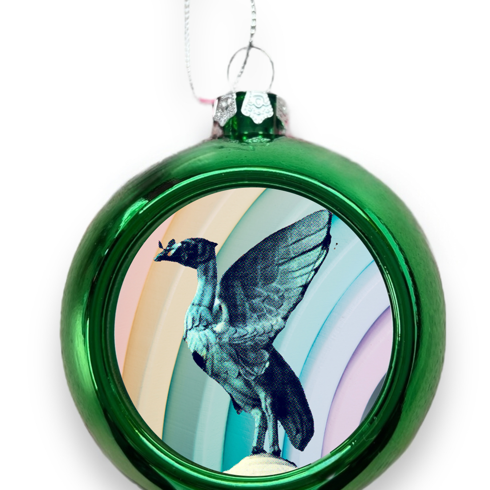 Liver Bird Christmas Tree Bauble