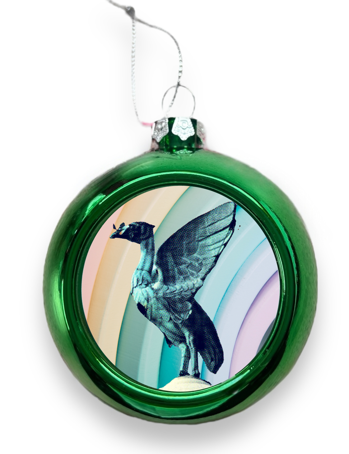 Liver Bird Christmas Tree Bauble