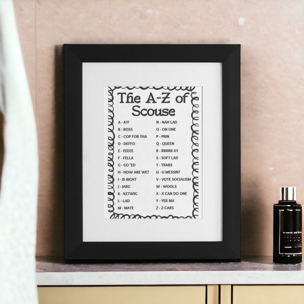 
                  
                    A-Z of Scouse Print
                  
                