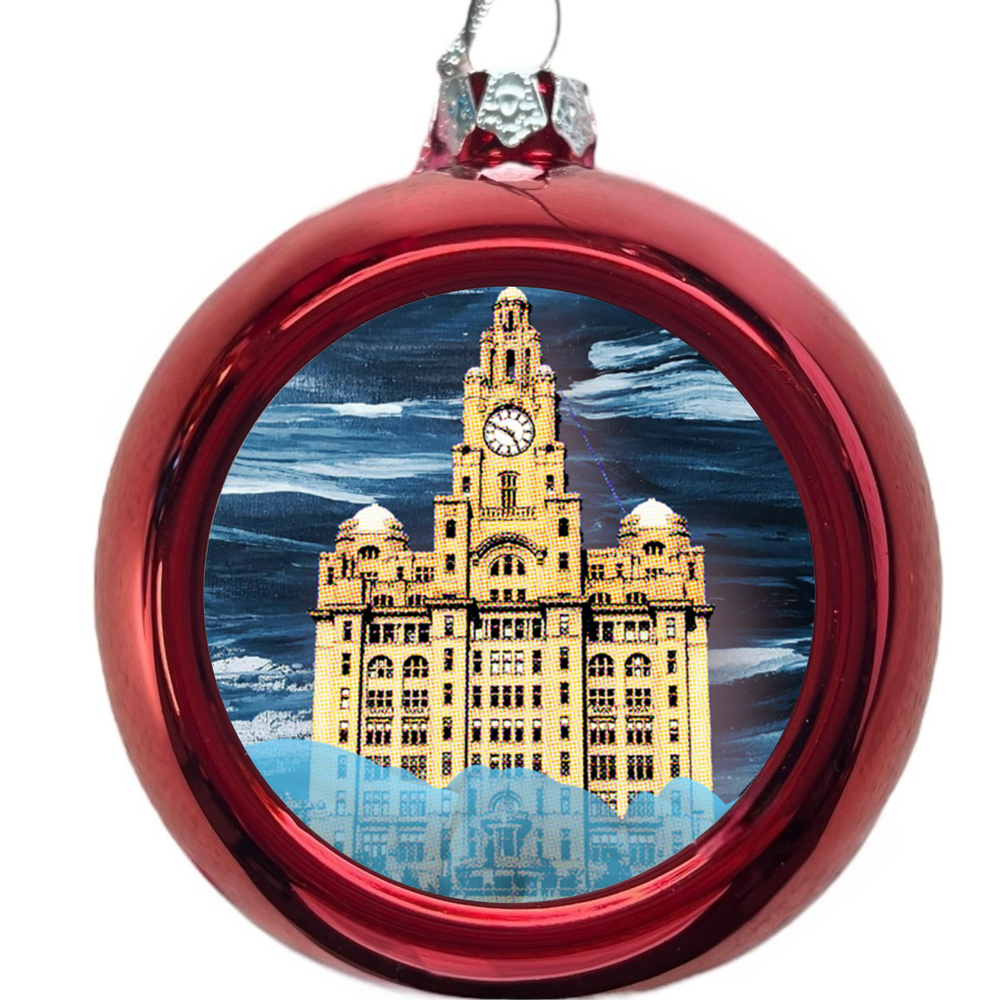 
                  
                    Liver Building Christmas Tree Bauble
                  
                