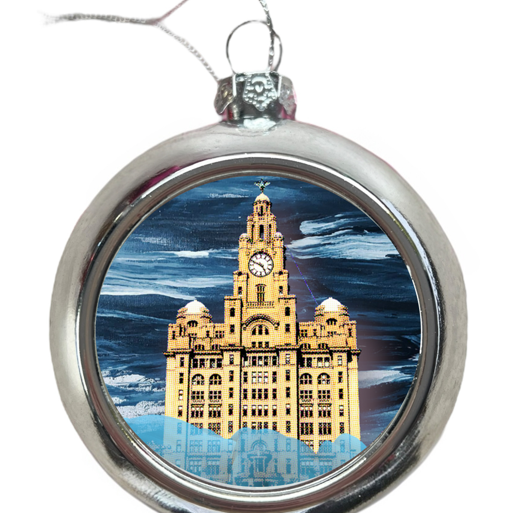 
                  
                    Liver Building Christmas Tree Bauble
                  
                