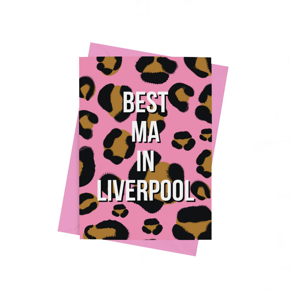 Best Ma In Liverpool Card - Cards - The Scouse Bird Shop