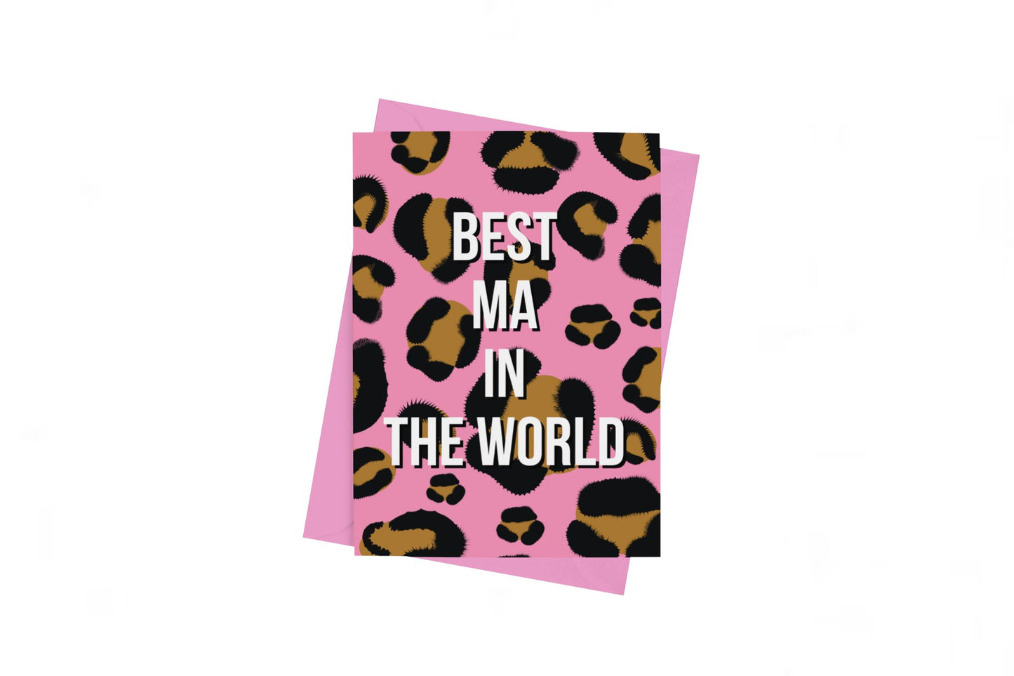 Best Ma In The World Card - Cards - The Scouse Bird Shop