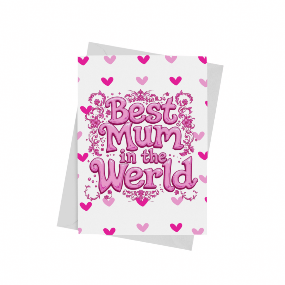 A ‘Best Mum in the Werld’ Mother’s Day card – a fun and Scouse-inspired gift for Liverpool mums.