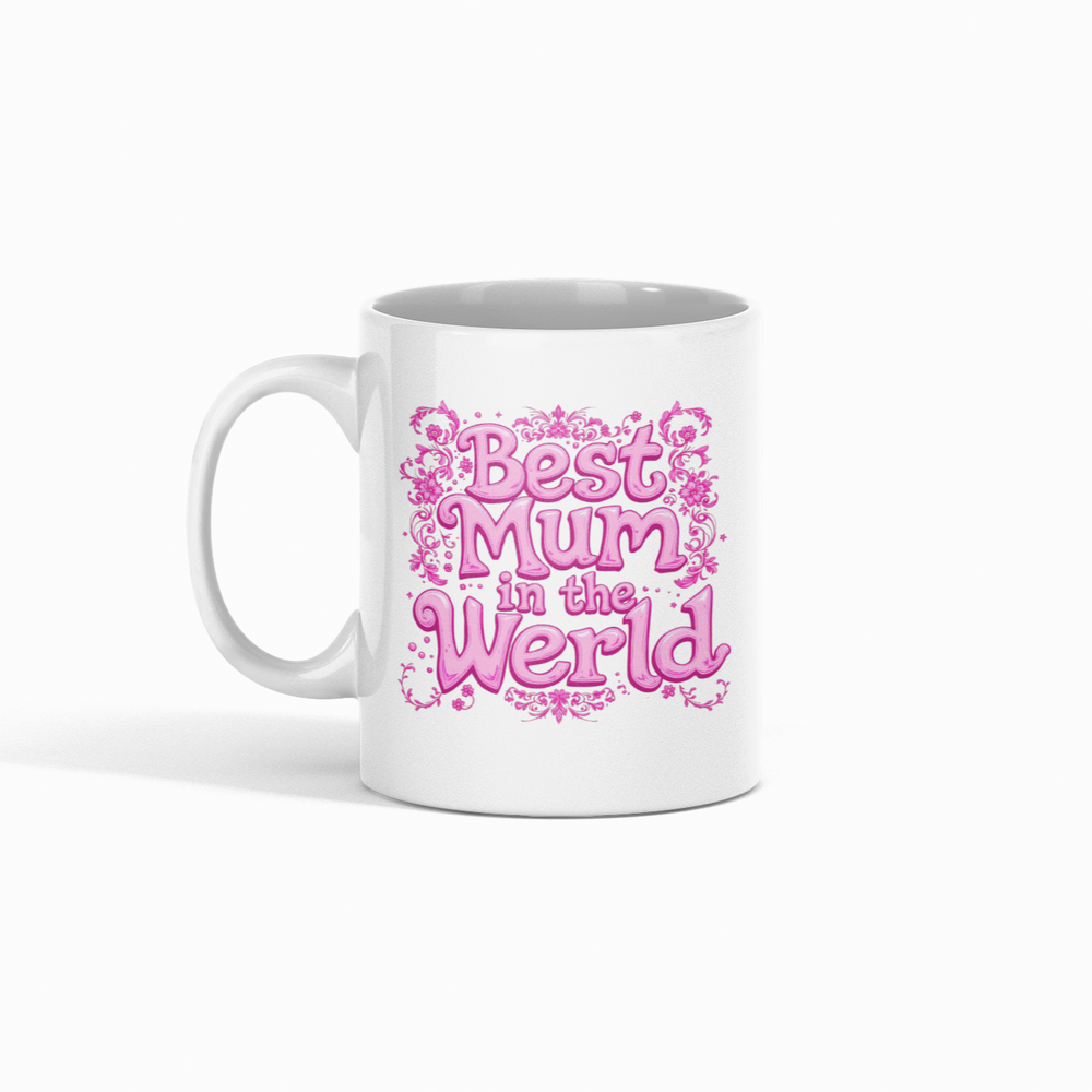 A ‘Best Mum in the Werld’ mug – a fun, Scouse-inspired gift for a one-of-a-kind mum.