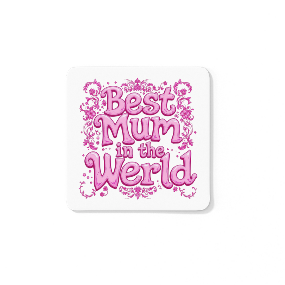 A ‘Best Mum in the Werld’ coaster – a fun and Scouse-inspired Liverpool gift for mums.