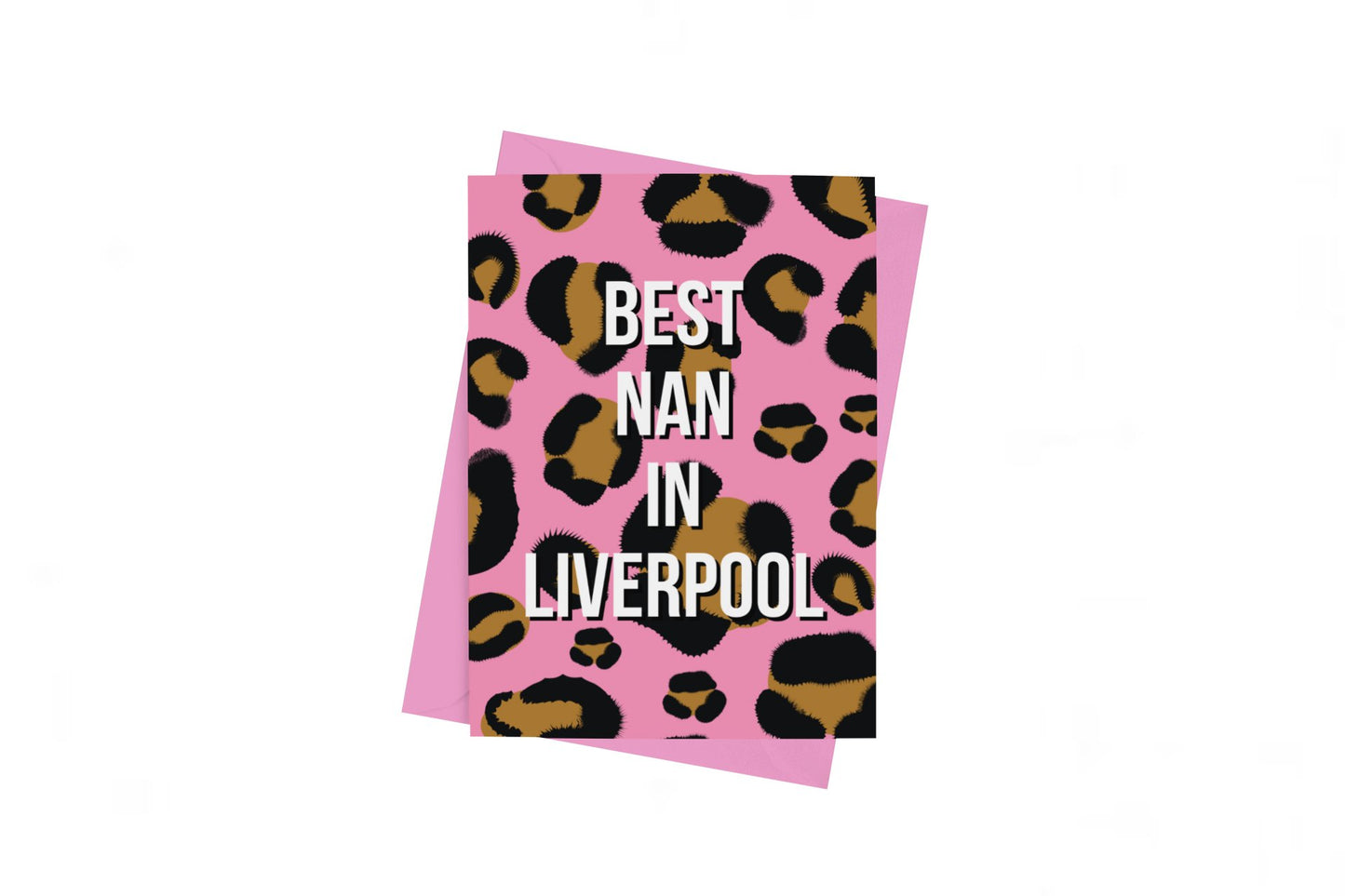 Best Nan In Liverpool Card - Cards - The Scouse Bird Shop