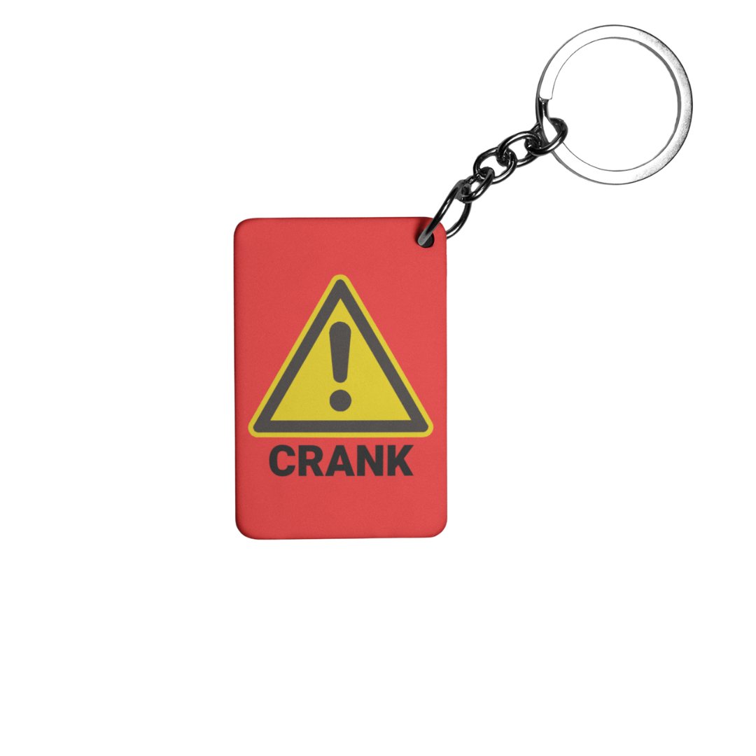 Crank Keyring - Keyring - The Scouse Bird Shop