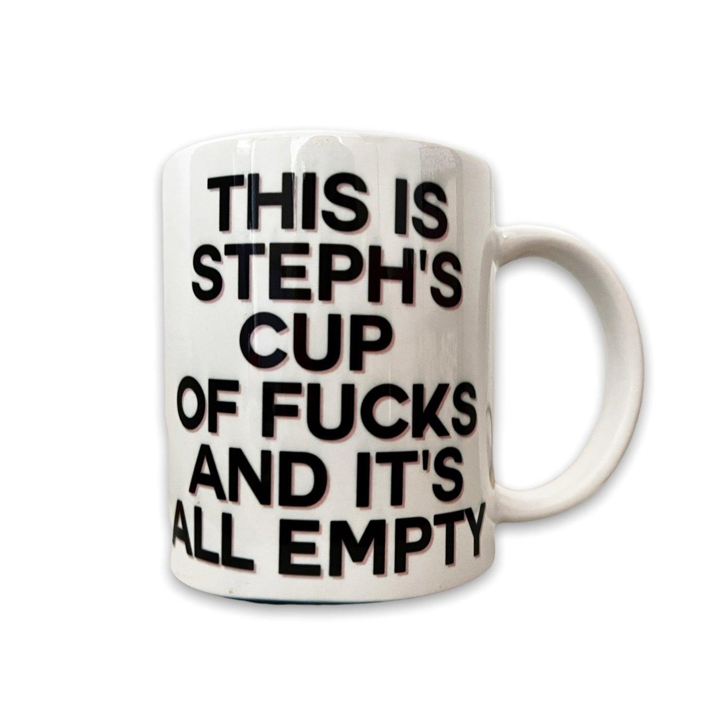 Customisable Cup Of Fucks - Mug - The Scouse Bird Shop