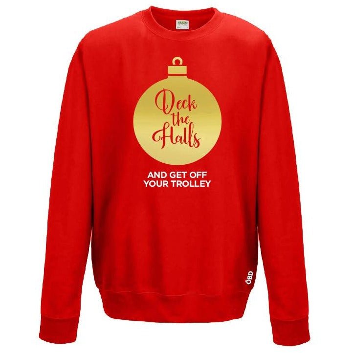 Deck The Halls - Unisex Christmas Jumper - Jumper - The Scouse Bird Shop