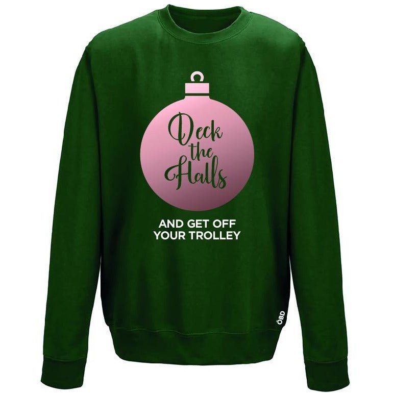 
                  
                    Deck The Halls - Unisex Christmas Jumper - Jumper - The Scouse Bird Shop
                  
                