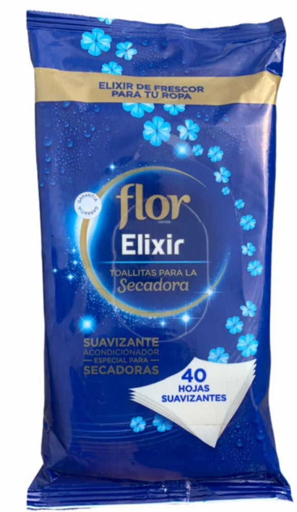 Flor Elixer Dryer Sheets - Azul - Dryer Sheets - The Scouse Bird Shop