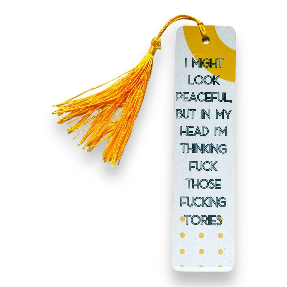 Fuck The Fucking Tories Bookmark - Bookmarks - The Scouse Bird Shop