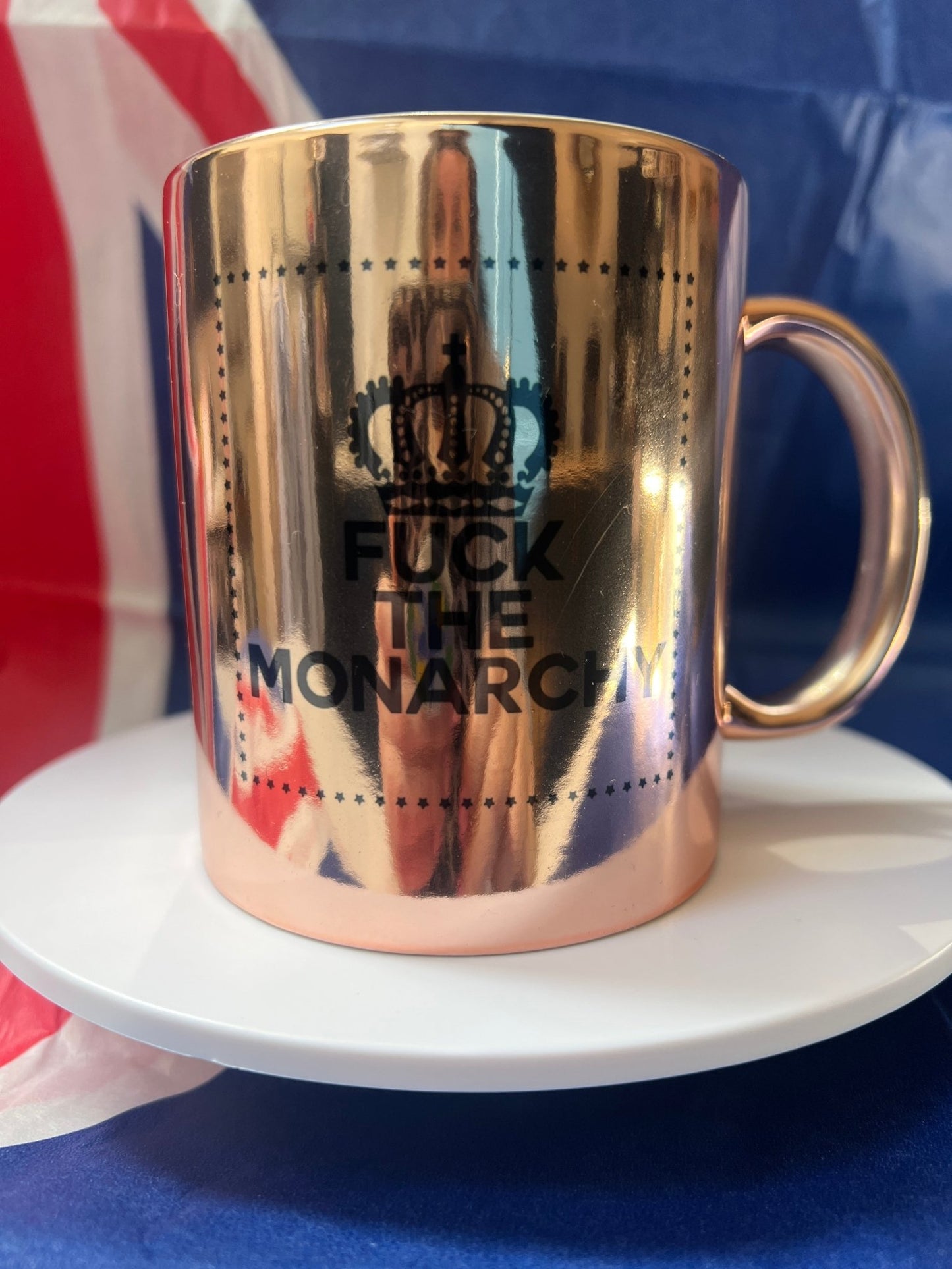 Fuck The Monarchy Mug - Mug - The Scouse Bird Shop