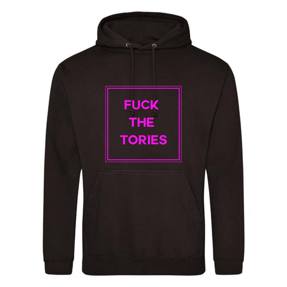 Fuck The Tories Hoodie - Hoodie - The Scouse Bird Shop