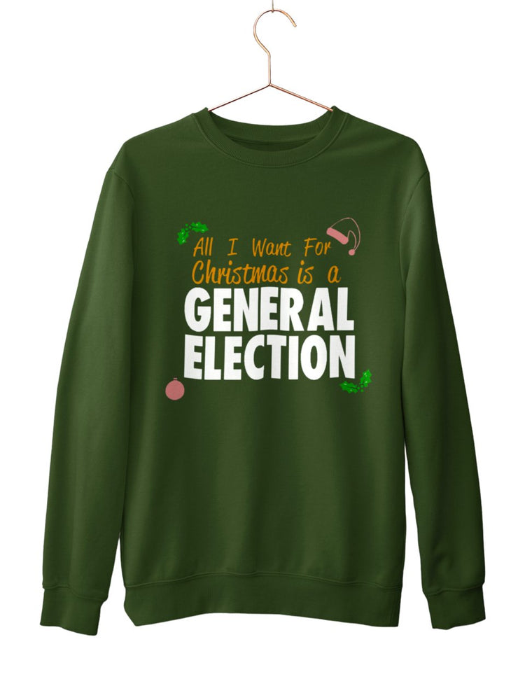 General Election - Unisex Christmas Jumper - Jumper - The Scouse Bird Shop