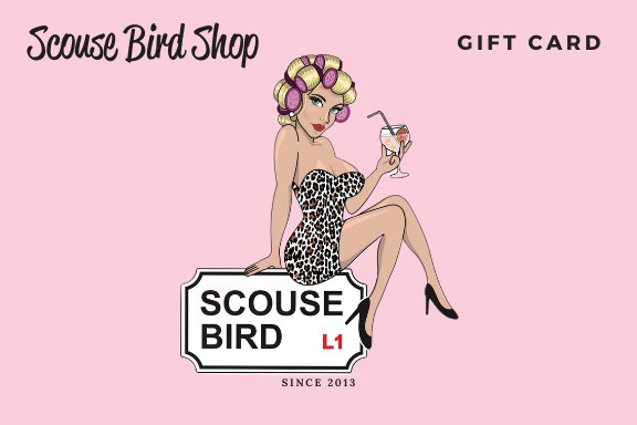 Gift Card E - Voucher - Gift Card - The Scouse Bird Shop