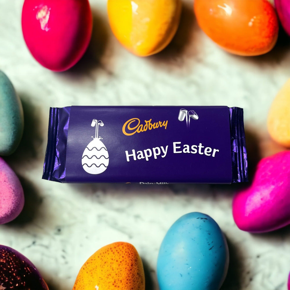 Happy Easter - Cadbury Dairy Milk Classic - Chocolate - The Scouse Bird Shop