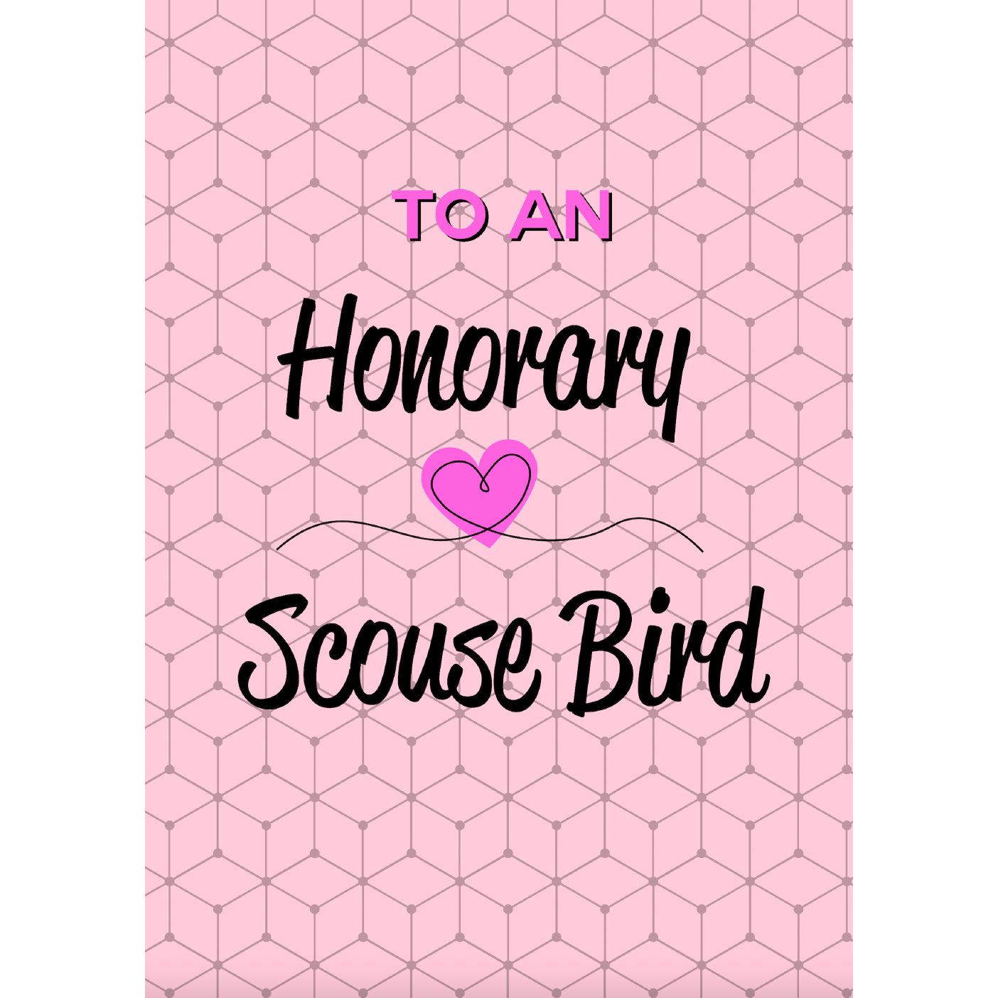 Honorary Scouse Bird Card - Cards - The Scouse Bird Shop