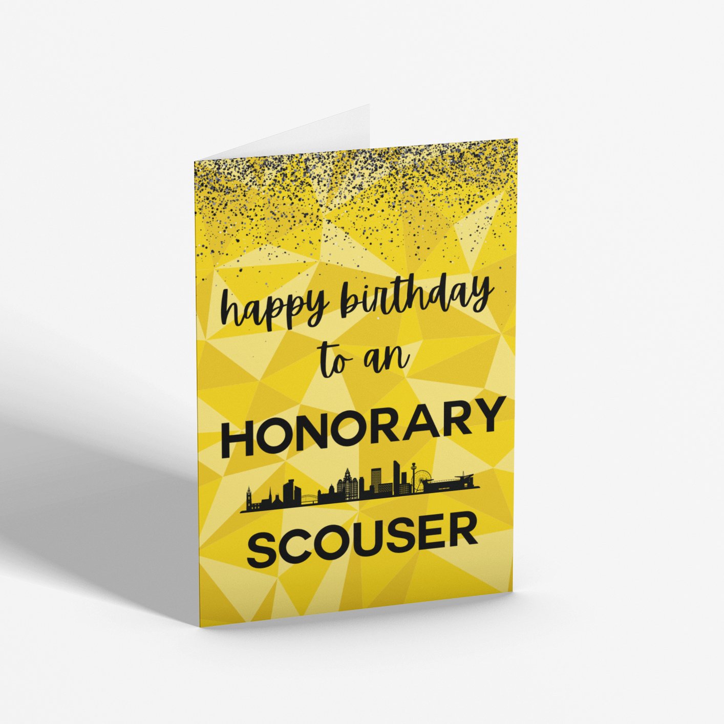 Honorary Scouser Happy Birthday - Cards - The Scouse Bird Shop