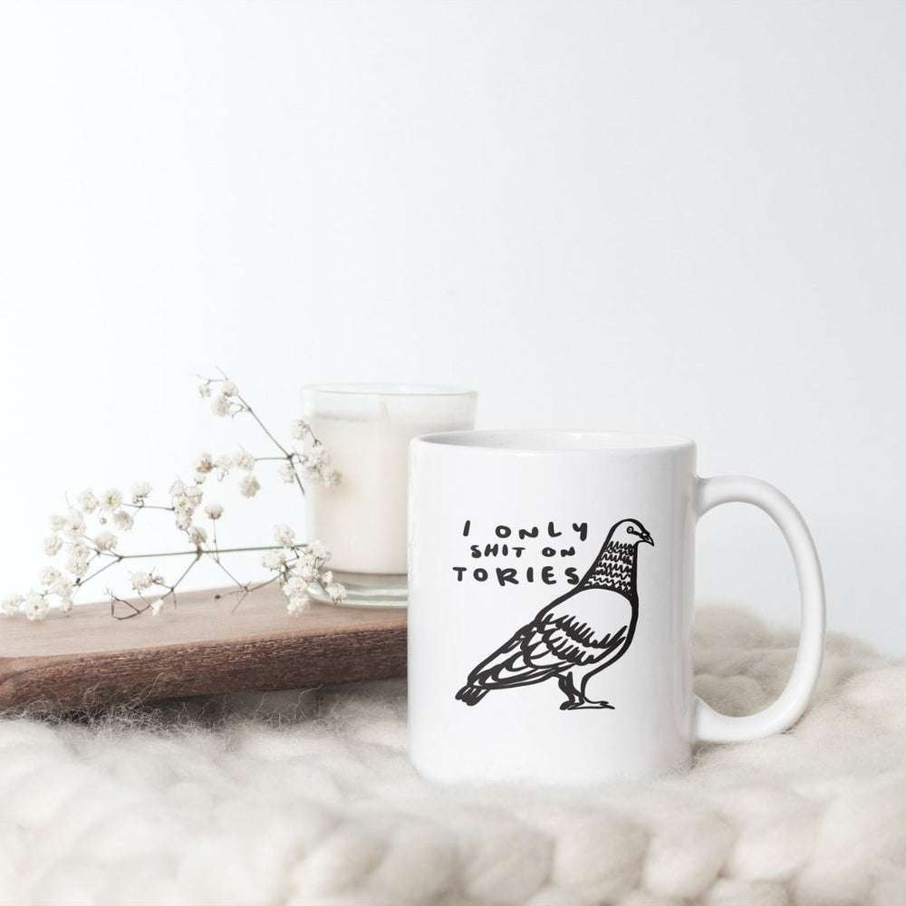 
                  
                    I Only Shit On Tories Pigeon Mug - Mug - The Scouse Bird Shop
                  
                