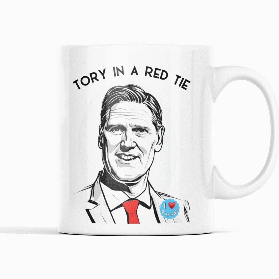 Tory In A Red Tie Mug