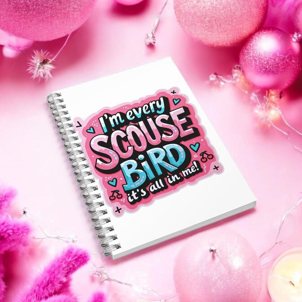 I&#39;m Every Scouse Bird Lined A5 Notebook - Notebook - The Scouse Bird Shop