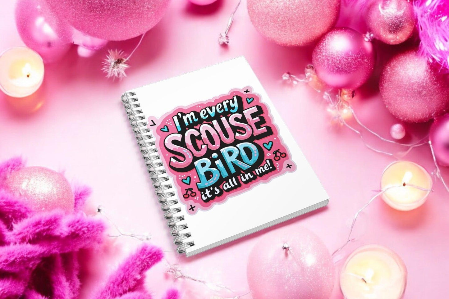 I&#39;m Every Scouse Bird Lined A5 Notebook - Notebook - The Scouse Bird Shop