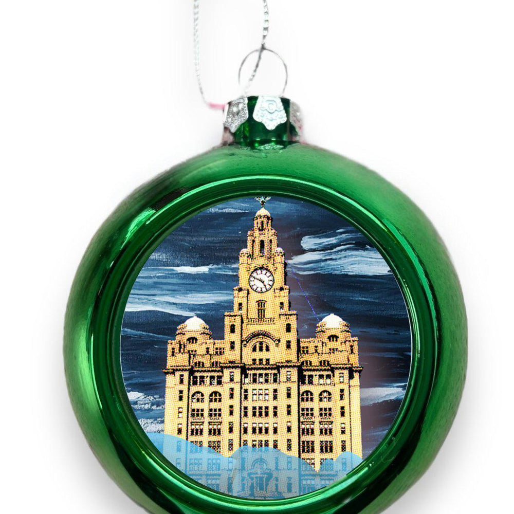 
                  
                    Liver Building Christmas Tree Bauble - Christmas Decoration - The Scouse Bird Shop
                  
                