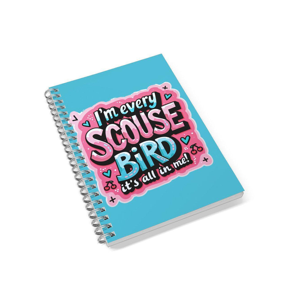 I&#39;m Every Scouse Bird Lined A5 Notebook - Notebook - The Scouse Bird Shop