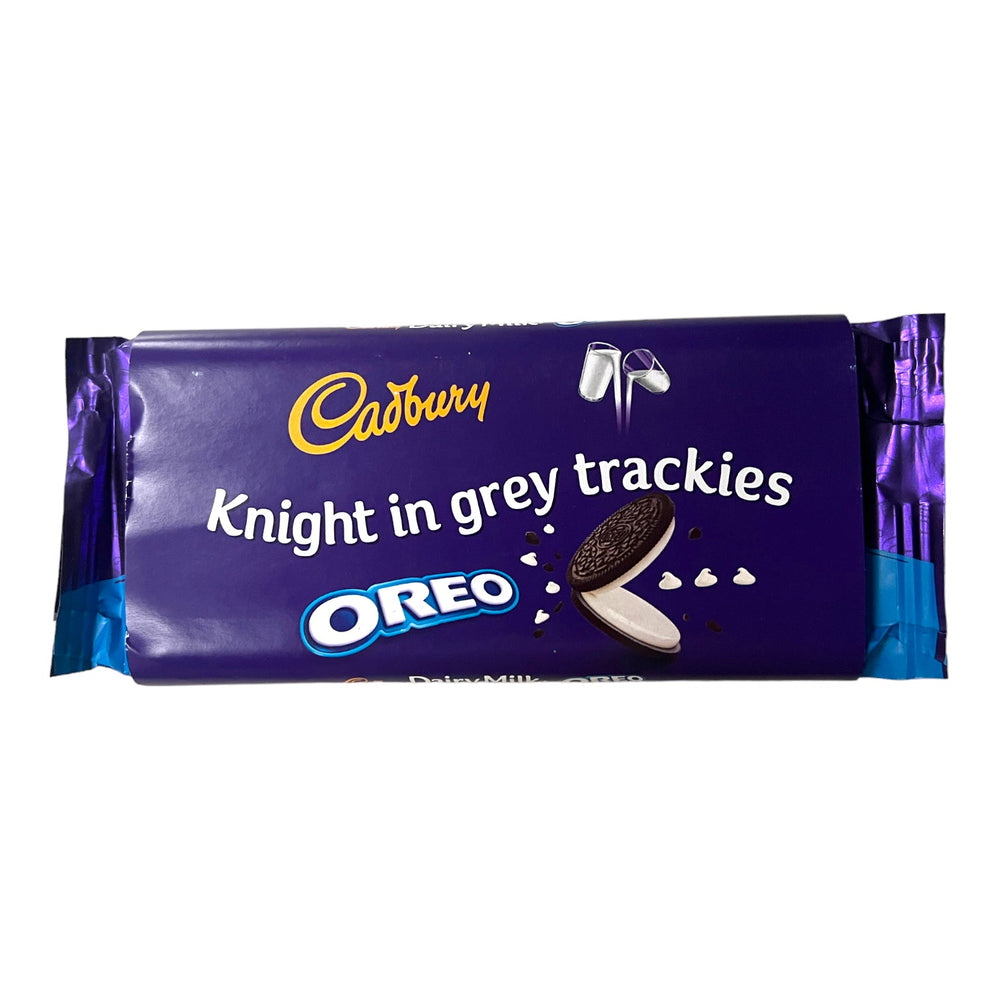 
                  
                    Knight In Grey Trackies - Cadbury Dairy Milk (Various Flavours) - Chocolate - The Scouse Bird Shop
                  
                