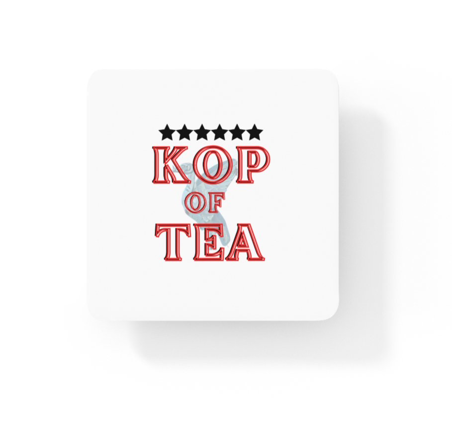 Kop Of Tea Coaster - Coaster - The Scouse Bird Shop