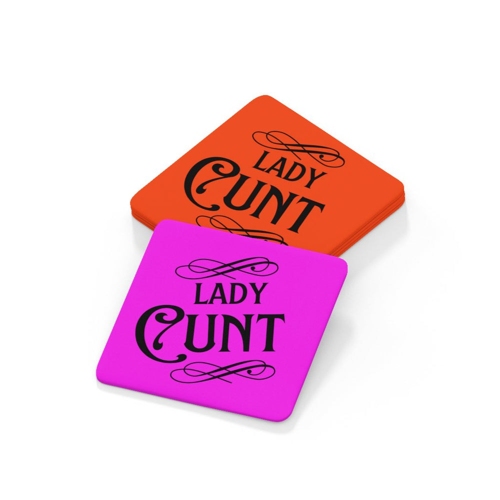 
                  
                    Lady Cunt Coaster - Coaster - The Scouse Bird Shop
                  
                