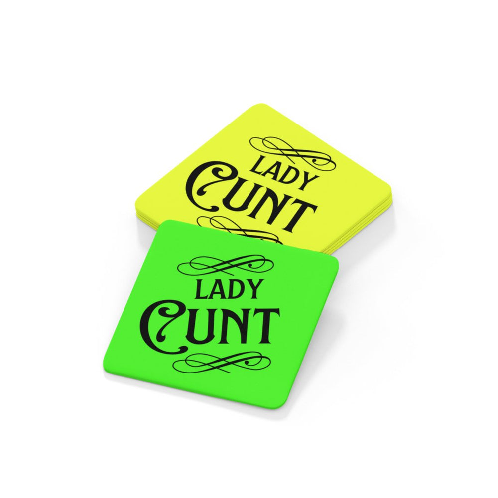 Lady Cunt Coaster - Coaster - The Scouse Bird Shop