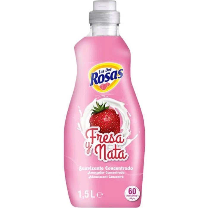 Las Dos Rosas Fabric Softener - Strawberries & Cream - Fabric Conditioner - The Scouse Bird Shop