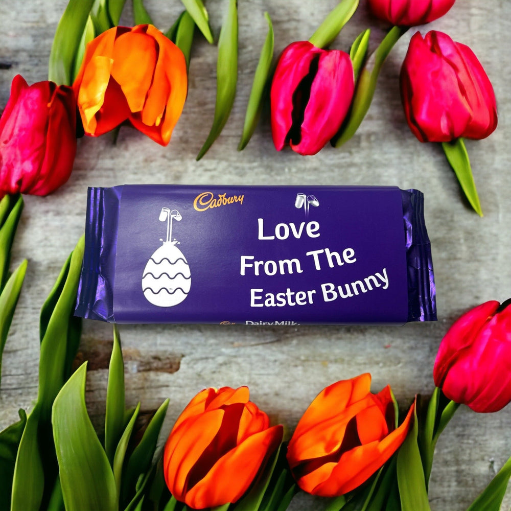 Love From The Easter Bunny - Cadbury Dairy Milk (Various Flavours) - Chocolate - The Scouse Bird Shop