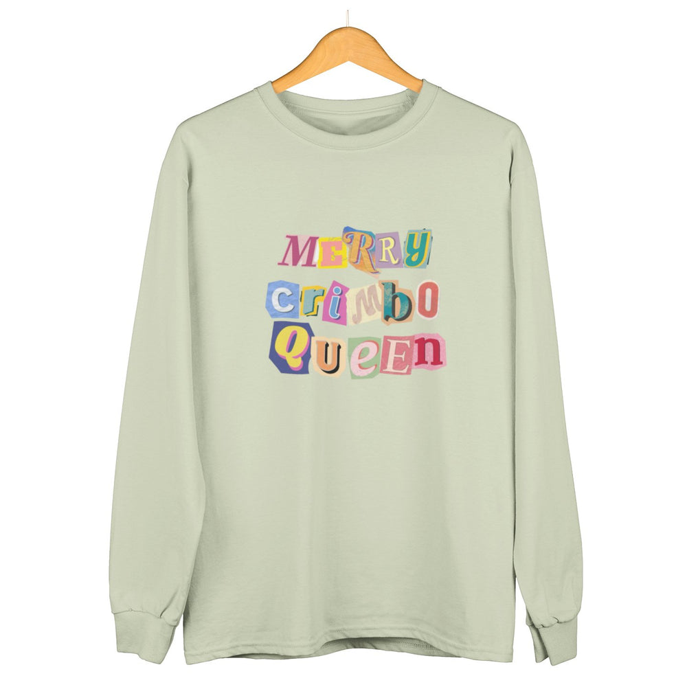 Merry Crimbo Queen - Unisex Christmas Jumper - Jumper - The Scouse Bird Shop