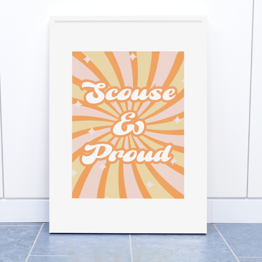 Scouse & Proud Print