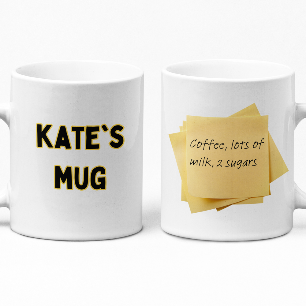 Custom Name & Drink Mug