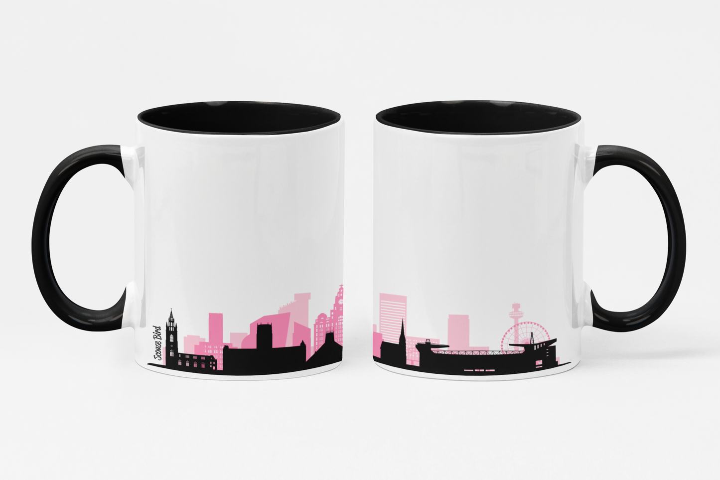 Scouse Bird Skyline Mug