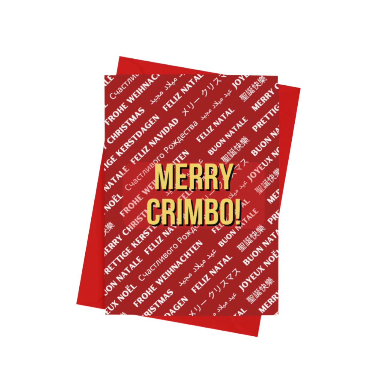 Multi Language (Including Scouse) Christmas Card - Cards - The Scouse Bird Shop