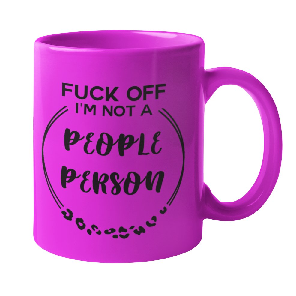 Not A People person Mug - Mug - The Scouse Bird Shop