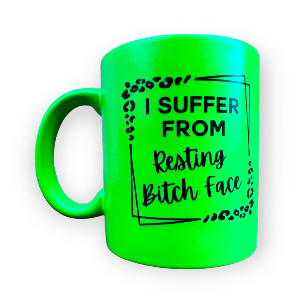 
                  
                    Resting Bitch Face Leopard Print Mug - Mug - The Scouse Bird Shop
                  
                