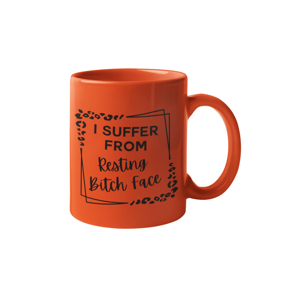 
                  
                    Resting Bitch Face Leopard Print Mug - Mug - The Scouse Bird Shop
                  
                